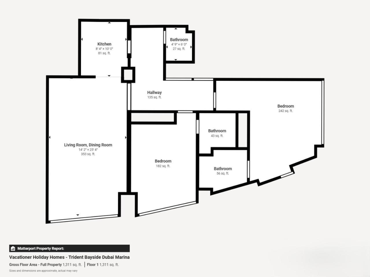 Appartement Trident Bayside - Beautiful Two Bed In The Marina *